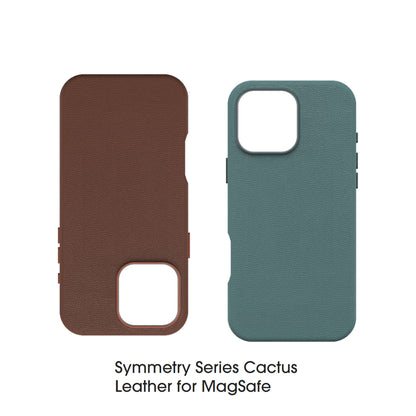 Otterbox Symmetry Series Cactus Leather for iPhone 16 Series - MagSafe Compatible - Forexengineer -Malaysia