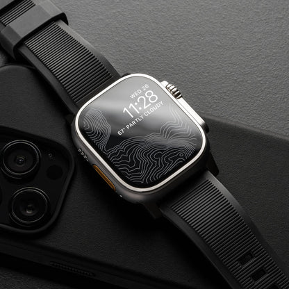 Nomad Rugged Band for Apple Watch all Series use 49mm / 46mm / 45mm / 44mm / 42mm ) - Forexengineer -Malaysia- 856500018652-856504015725-856500012872