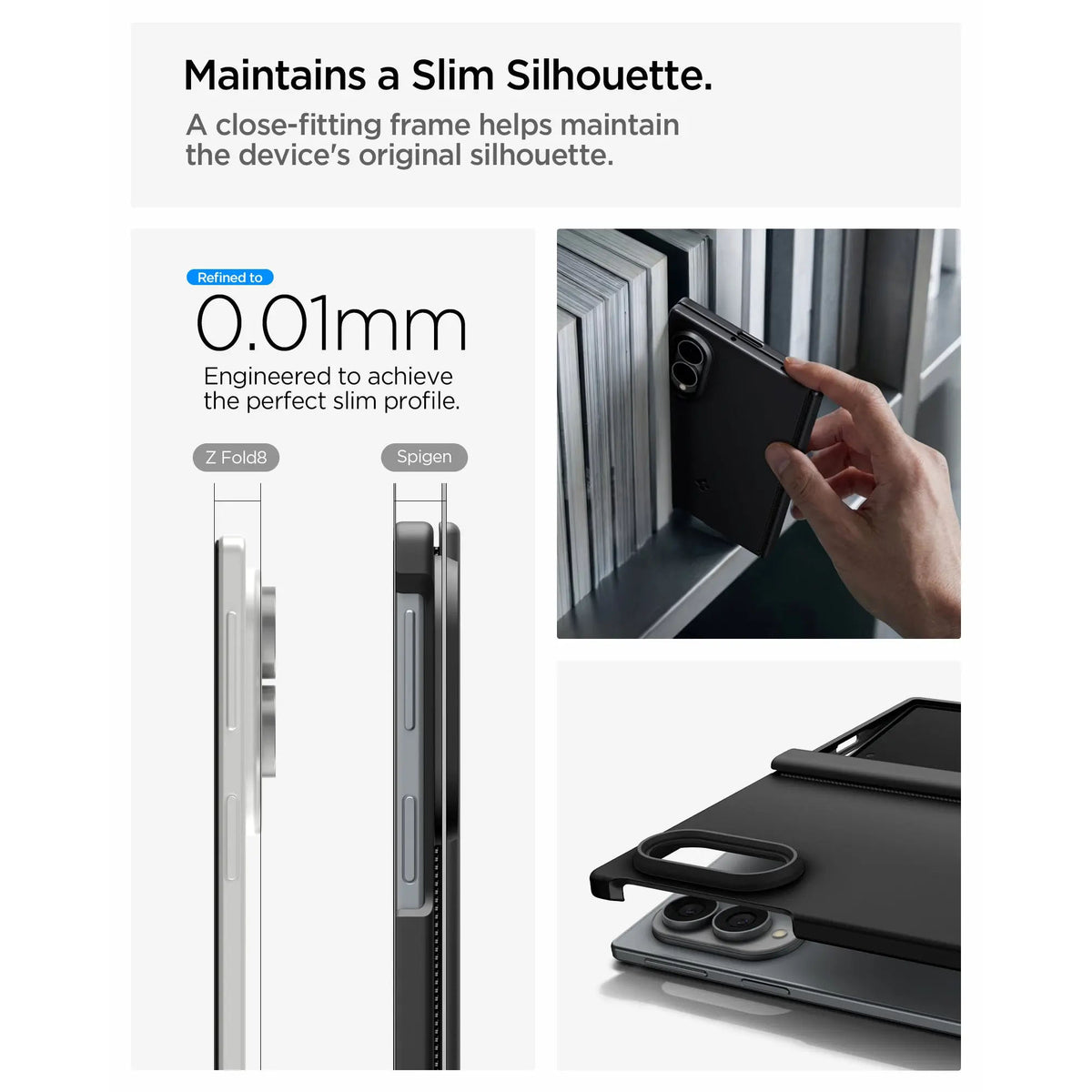 Spigen Air Fit Pro Magfit Magnetic Case for Samsung Galaxy Z Fold 8