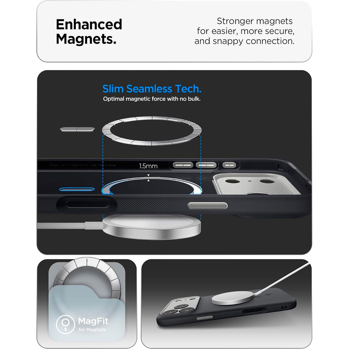 Spigen Nano Pop MagFit Silicone Magnetic Case for iPhone 18 Pro Max / 18 Pro / 17 Pro Max / 17 Pro with Camera Control Buttons