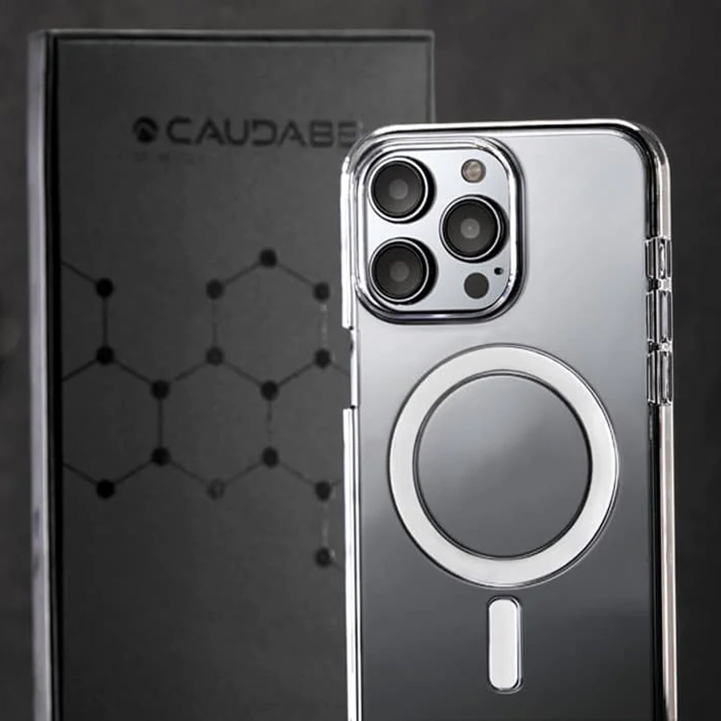 Caudabe Lucid Clear for iPhone 15 Series - Never Yellowish and Magsafe Compatible