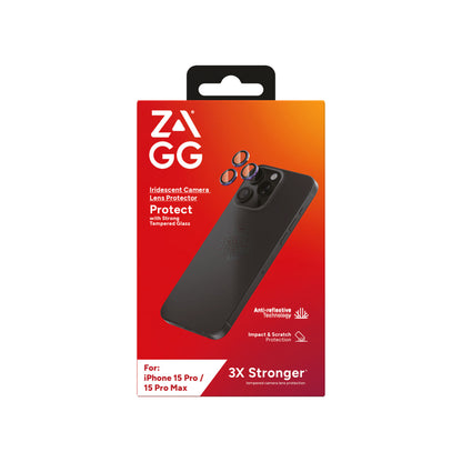 ZAGG Glass Premium / Luxury Camera Lens Protector for iPhone 15 Series - Forexengineer -Malaysia