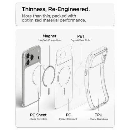 Spigen Ultra Hybrid MagFit Magnetic Case for iPhone 18 Pro Max / 18 Pro / 17 Pro Max / 17 Pro