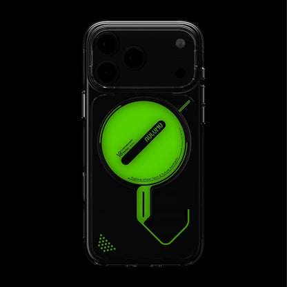 AULUMU A18 Ghost Lumen Transparent Case for iPhone 18 Pro Max / 18 Pro / 17 Pro Max / 17 Pro