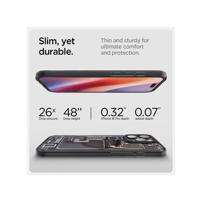 Spigen Ultra Hybrid MagFit Zero One Series for iPhone 16 Series - MagSafe Compatible - Forexengineer -Malaysia