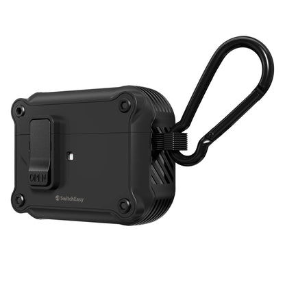 SwitchEasy Rugged Shield Case for AirPods Pro 2 / AirPods Pro 1 with Safety-lock Design