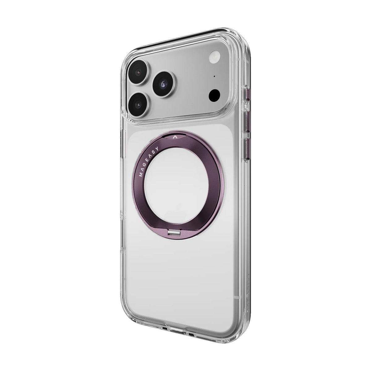 MAGEASY Bright 360 M Never Yellowing Protective Clear Magnetic Case for iPhone 18 Pro Max / 18 Pro / 17 Pro Max / 17 Pro