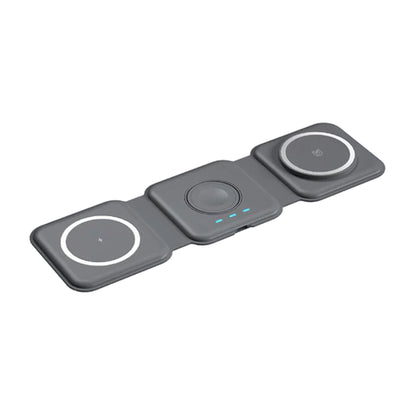 MAZER Mag Trifold 25W 3-in-1 Foldable Wireless Charger - MagSafe Compatible - Forexengineer -Malaysia