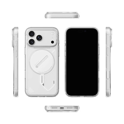 AULUMU A18 Ghost Lumen Transparent Case for iPhone 18 Pro Max / 18 Pro / 17 Pro Max / 17 Pro