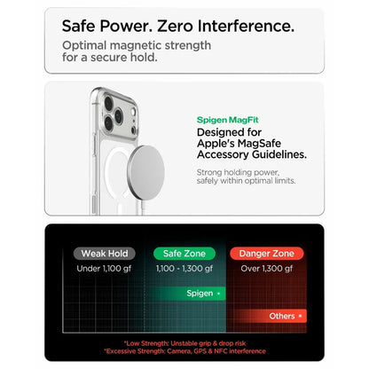 Spigen Ultra Hybrid MagFit Magnetic Case for iPhone 18 Pro Max / 18 Pro / 17 Pro Max / 17 Pro