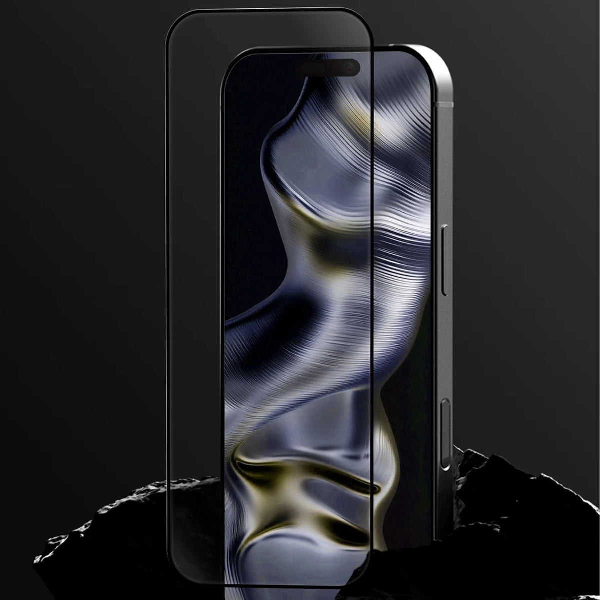 AULUMU AF01 Crystal Clear Screen Protector for iPhone 18 Pro Max / 18 Pro / 17 Pro Max / 17 Pro / 16 Pro Max / 16 Pro with Frame Helper