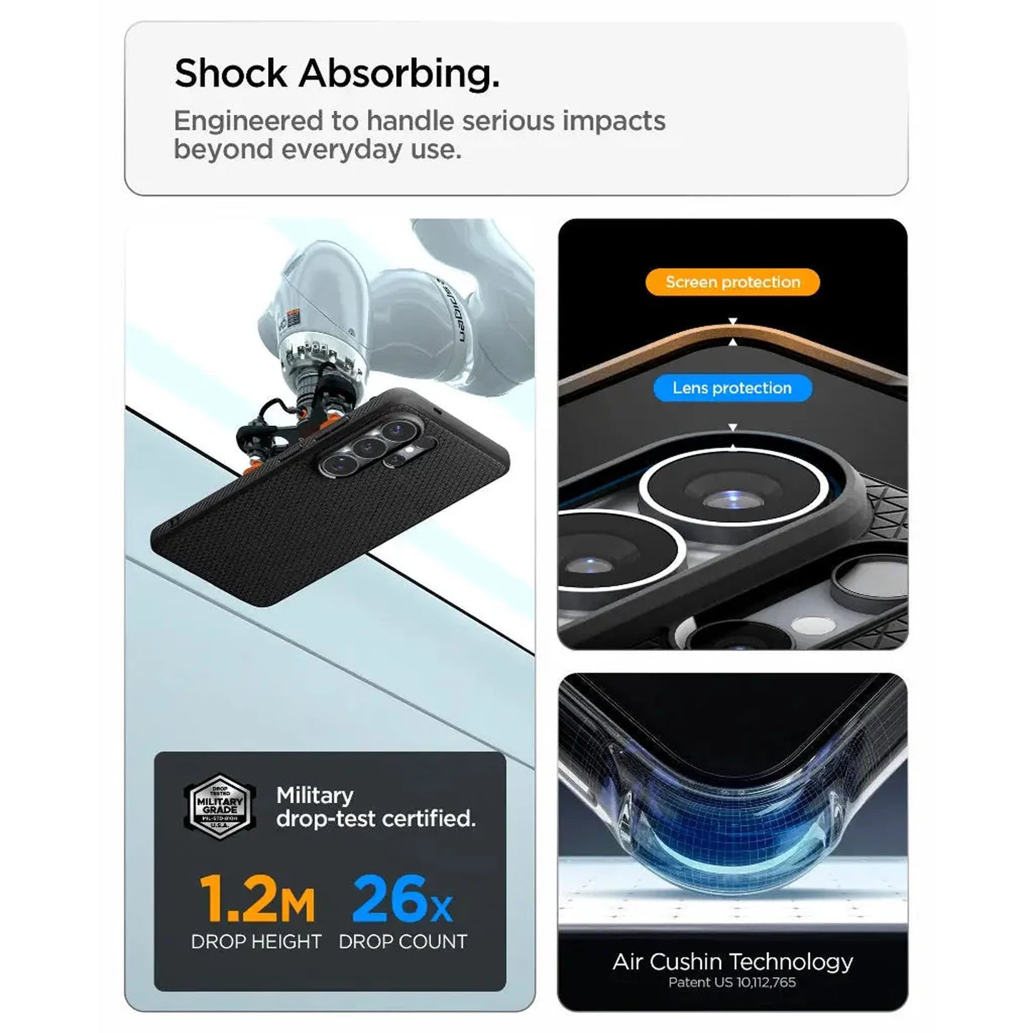 Spigen Liquid Air MagFit for Samsung Galaxy S26 Ultra with Air Cushion Technology