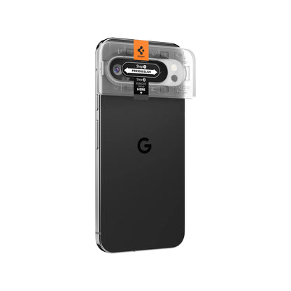 [2 PACK] Spigen Glas.tR EZ Fit Optik for Google Pixel 9 Pro XL / 9 Pro - Camera Lens Protector - Clear - Forexengineer -Malaysia