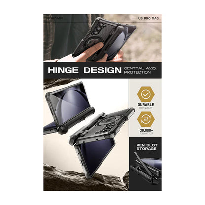 Supcase Unicorn Beetle MAG for Samsung Galaxy Z Fold 6 - Built-in Screen Tempered Glass and Magsafe Compatible - Forexengineer -Malaysia
