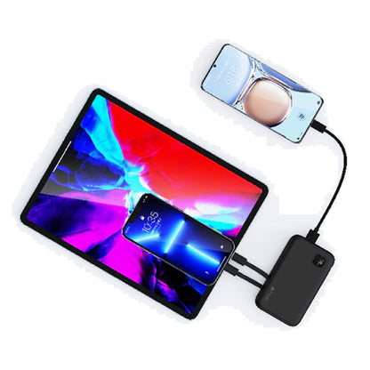 Mazer PowerCharge Link 10,000mAh PD20W (Built-in Lightning & USB C Cables) Power Bank - Forexengineer -Malaysia