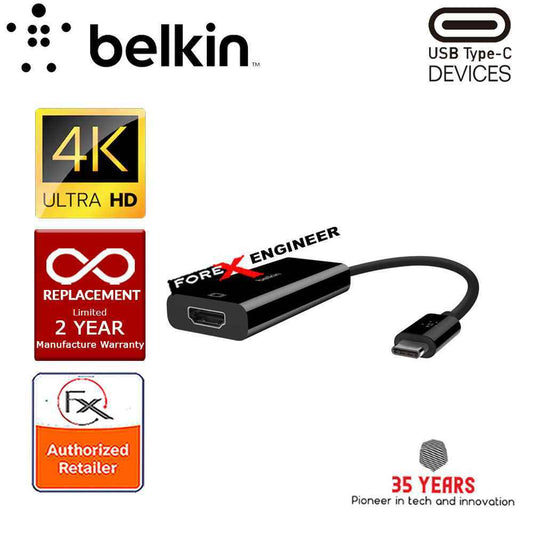 Belkin USB-C‚Ñ¢ to HDMI Adapter - support HDTV 4K.