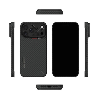 AULUMU A18 Aramid Fiber Classical Magnetic Case for iPhone 18 Pro Max / 18 Pro / 17 Pro Max / 17 Pro