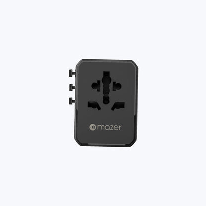 Mazer Infinite Travel PD 70W GaN Universal Travel Adapter Charge Up To 8 Device Simultaneously
