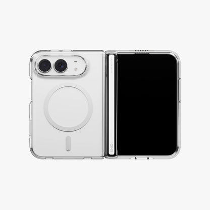 UNIQ LifePro Xtreme Clear MagClic Magnetic Case for iPhone Duo with Hinge Protection and Camera Control Button