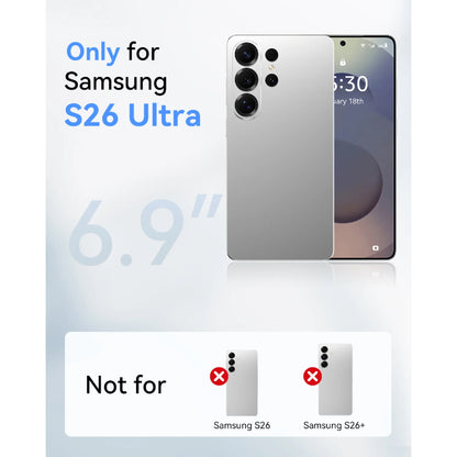 Raptic Air Clear Magnetic Phone Case for Samsung Galaxy S26 Ultra