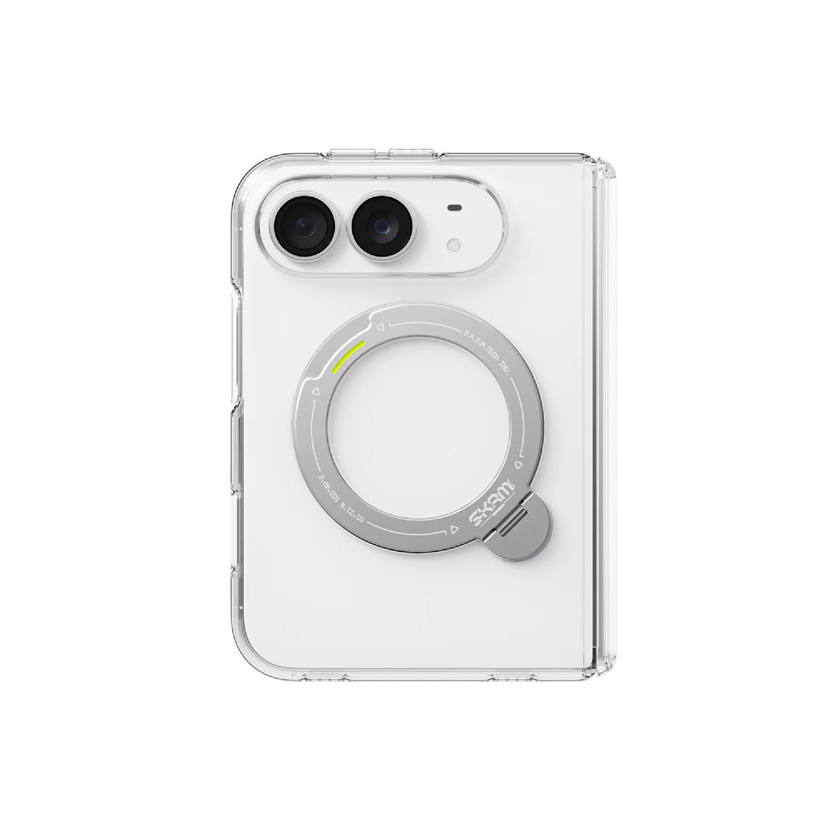 Skinarma Saido XE Magnetic Case for iPhone Duo with Full Hinge Protection and Rotating Metallic Stand
