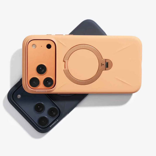TORRAS Ostand Q3 Silicone Case for iPhone 17 Pro Max / 17 Pro - 360 Pivot Rotation Angle