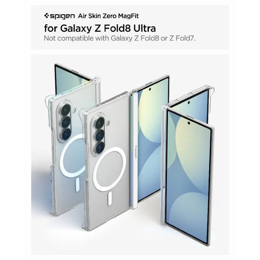 Spigen Air Skin Zero Mag Fit Magnetic Case for Samsung Galaxy Z Fold 8 Ultra