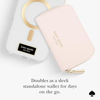 Kate Spade Devin Zip Magnetic Wallet / Card Holder - Compatible with MagSafe