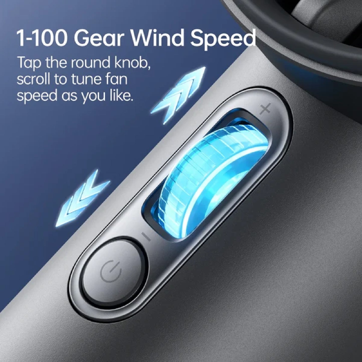 JisuLife Pro1 S Handheld Fan ( 2026 ) Up to 40 hours Battery Life 100 Speed Level 5000mAh