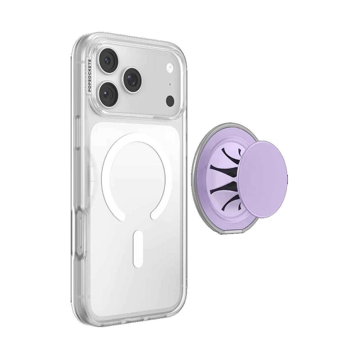 PopSockets Low-Pro Grip & Stand MagSafe Compatible Ultra-Thin 2.6 mm Design