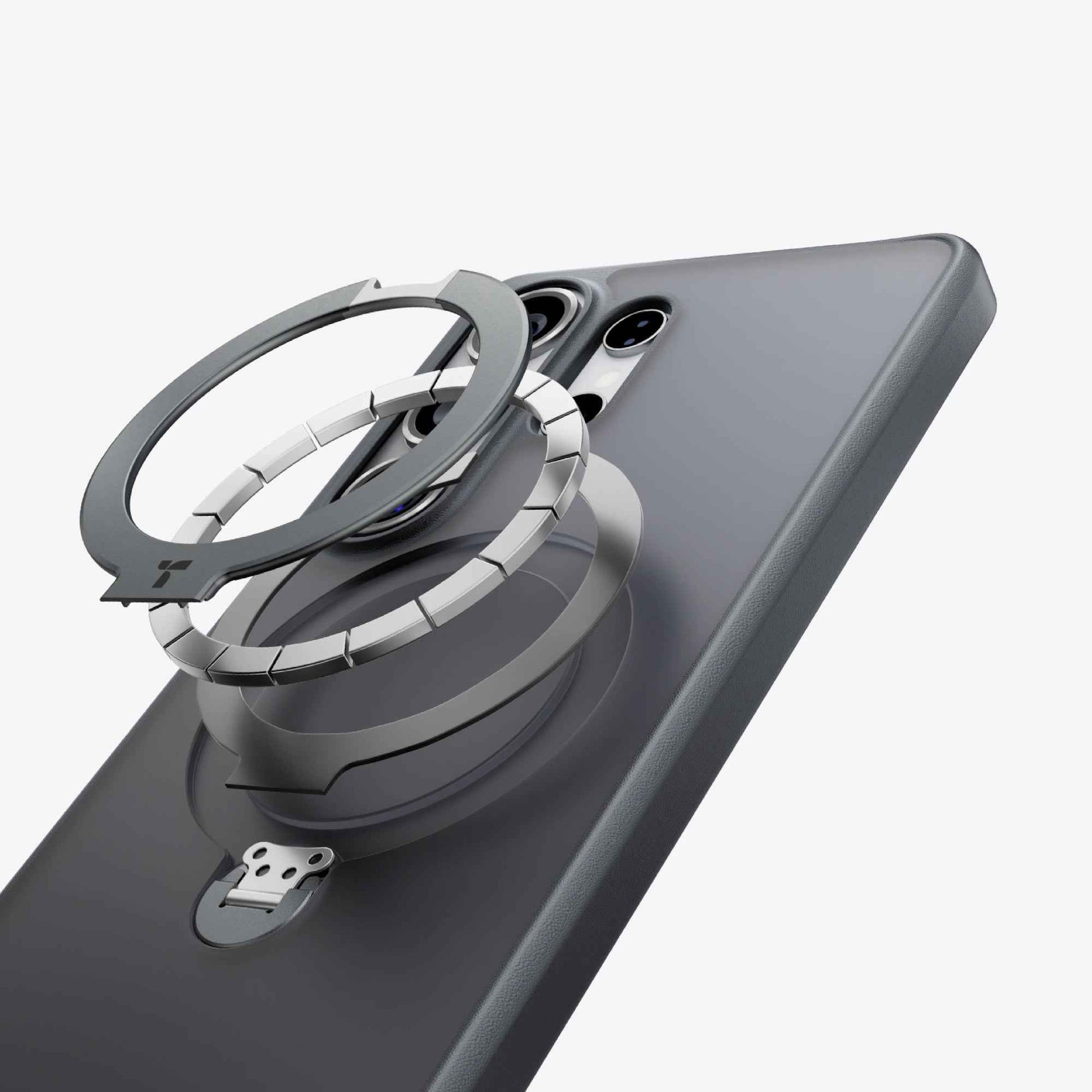 TORRAS Ostand Q3 Spin for Samsung Galaxy S26 Ultra - Magnetic Case with 360 Pivot Rotation Angle