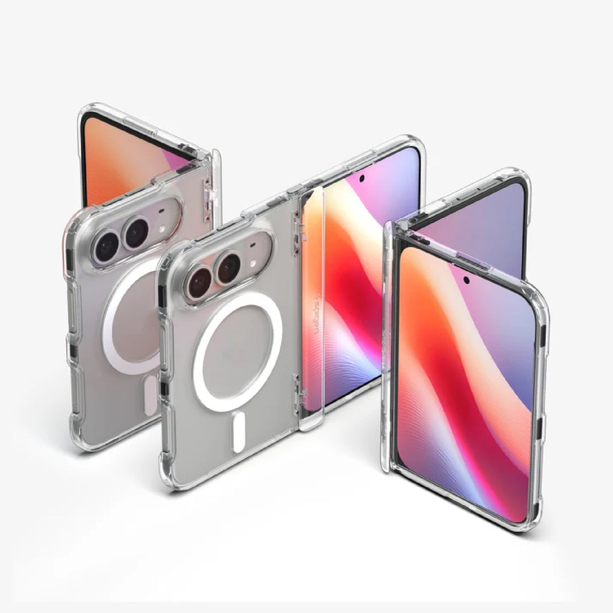 Spigen Ultra Hybrid Pro MagFit Magnetic Case for iPhone Duo Full Hinge Protection