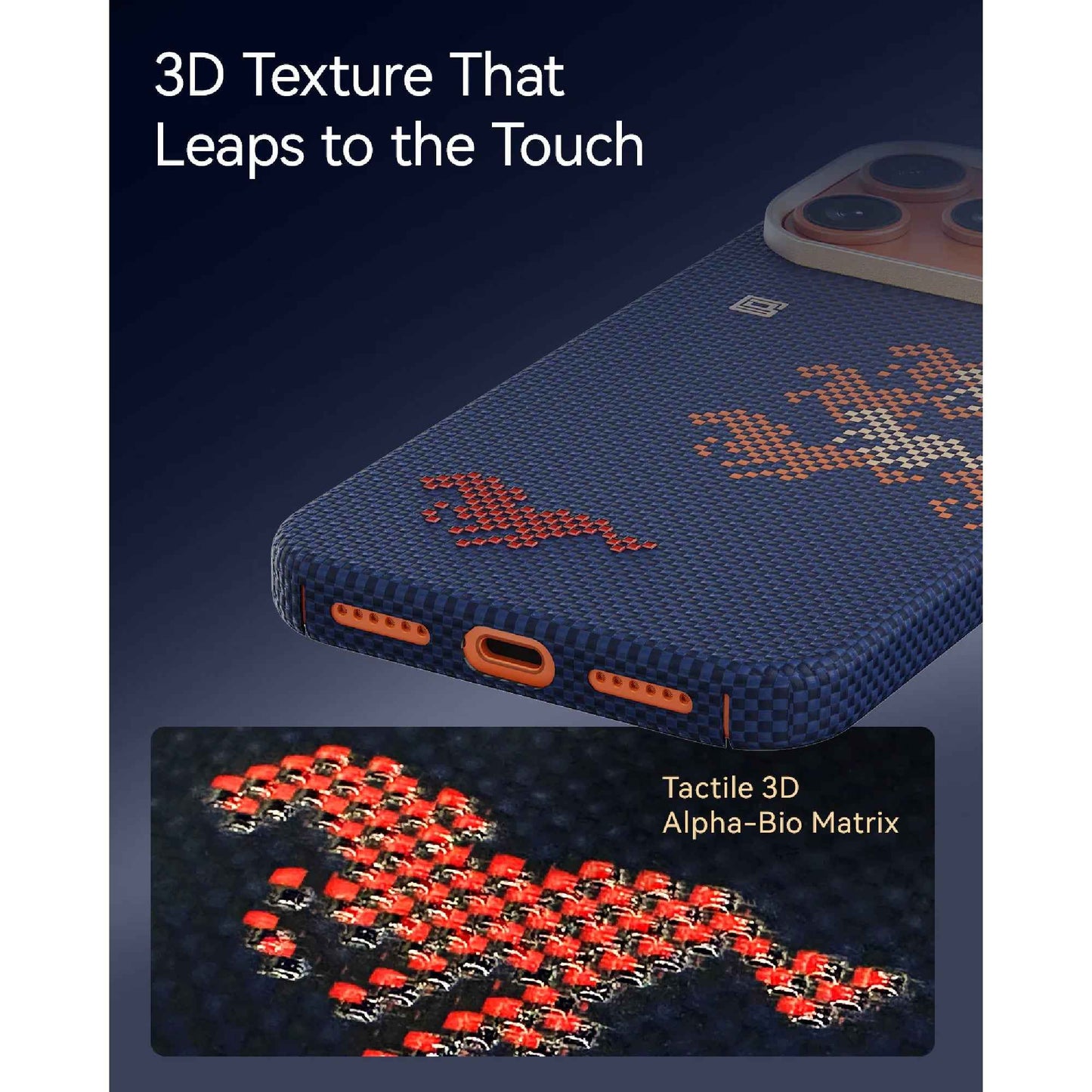 Raptic Aramid Skin Case for iPhone 17 Pro Max Magsafe Compatible