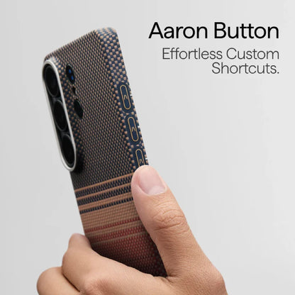 PITAKA Edge Case for Samsung Galaxy S26 Ultra / S26 Plus / S26 ( Aaron Button )