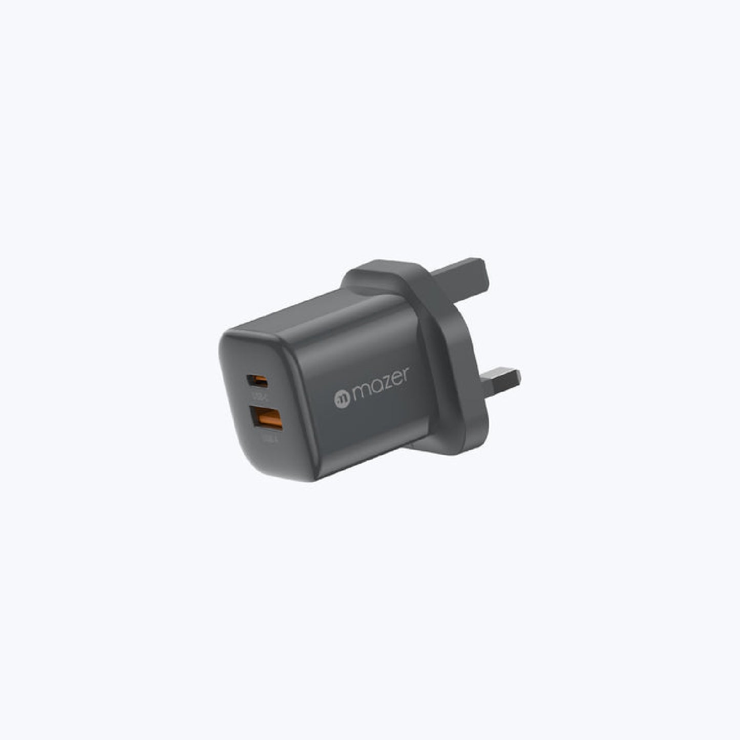 Mazer Prestige GaN Mini 35W Charger Wall Adapter Fast Charging ( 2 Ports )