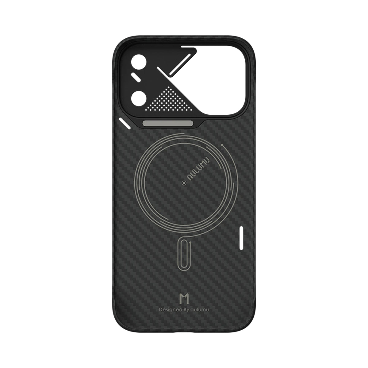 AULUMU A18 Aramid Fiber Classical Magnetic Case for iPhone 18 Pro Max / 18 Pro / 17 Pro Max / 17 Pro