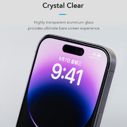 Hoda 2.5D Clear ( Case-Friendly ) Tempered Glass Screen Protector with Lens Base for iPhone Duo ( Front Screen Only )