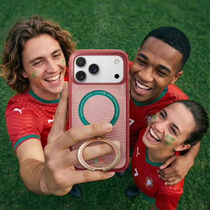 Limited Edition TORRAS Ostand Q3 Air Portuguese Football Federation (FTF) for iPhone 17 Pro Max / 17 Pro