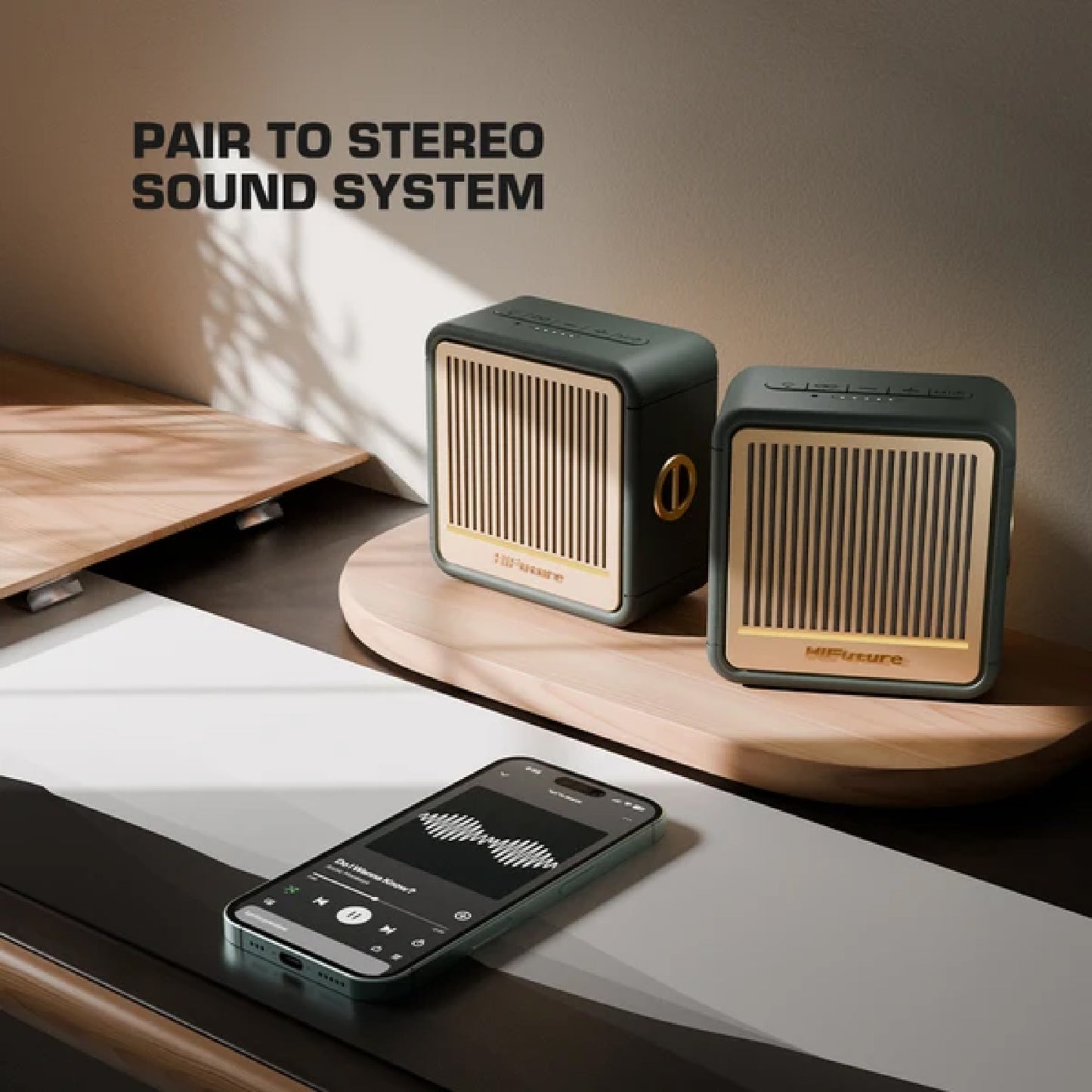 HiFuture Passion S Portable Bluetooth Speaker 10 HR Playtime IPX7 Waterproof 10W Output