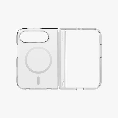 UNIQ LifePro Xtreme Clear MagClic Magnetic Case for iPhone Duo with Hinge Protection and Camera Control Button