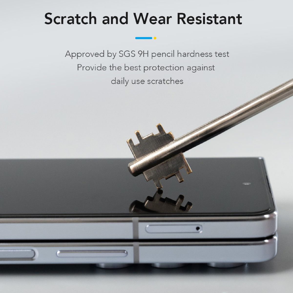 Hoda Clear 0.33mm 2.5D Tempered Glass Screen Protector for Samsung Galaxy Z Fold 8 Ultra (Front Screen) Case Friendly
