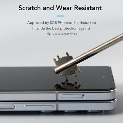 Hoda Clear 0.33mm 2.5D Tempered Glass Screen Protector for Samsung Galaxy Z Fold 8 Ultra (Front Screen) Case Friendly