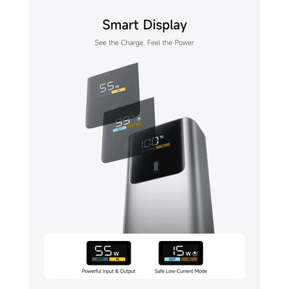 CUKTECH 10 Mini 55W Power Bank 10000mAh - CCC Certified Smart Charger