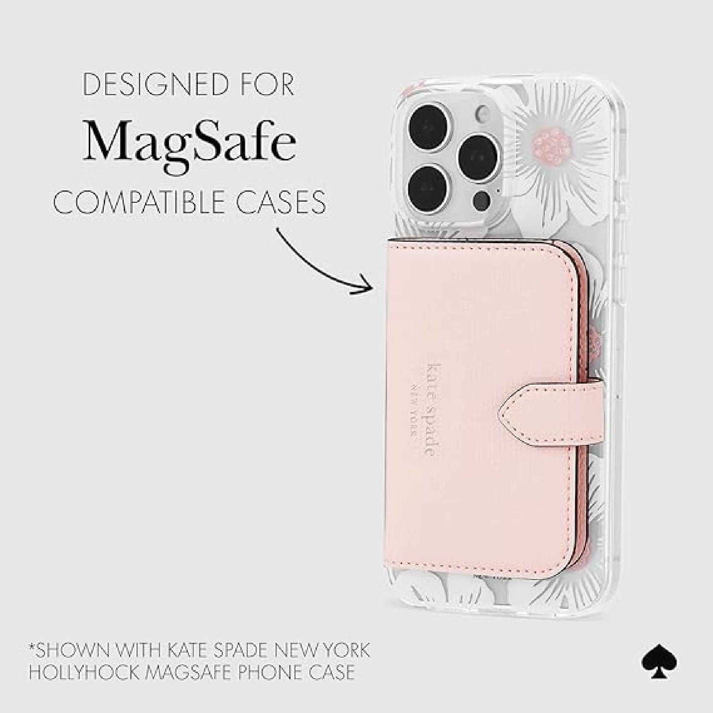 Kate Spade Morgan Magnetic Phone Wallet / Card Holder - Compatible with MagSafe