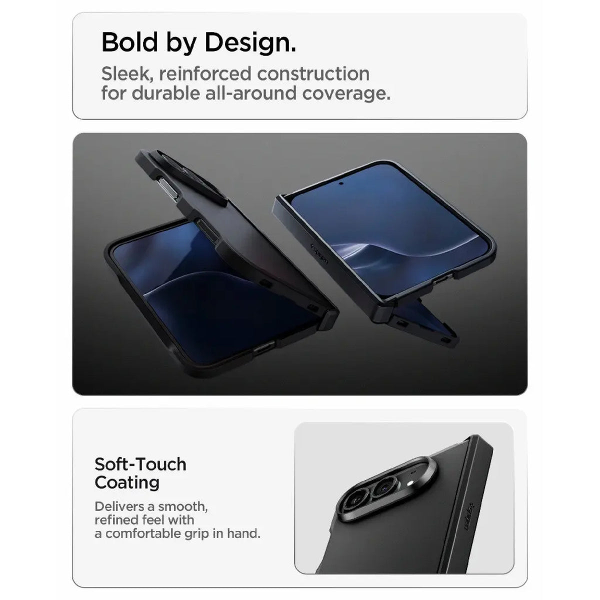Spigen Tough Armor Pro Magfit Magnetic Case for iPhone Duo with Full Hinge Protection