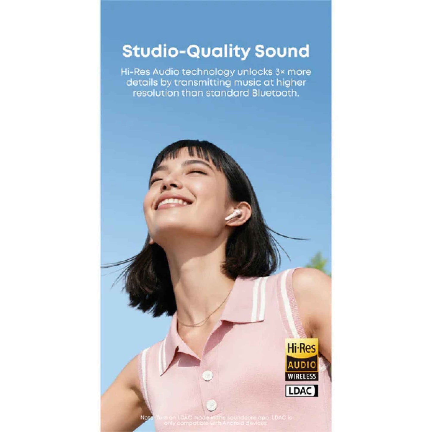 SOUNDCORE R60i By Anker with ANC Adaptive Noise Cancelling Wireless Earbuds Up to 50H Playtime