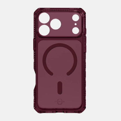 ITSKINS HYBRID R VAPOR Magnetic Case for iPhone 18 Pro Max / 18 Pro / 17 Pro Max / 17 Pro -  Fingerprint-Resistant Frosted Back