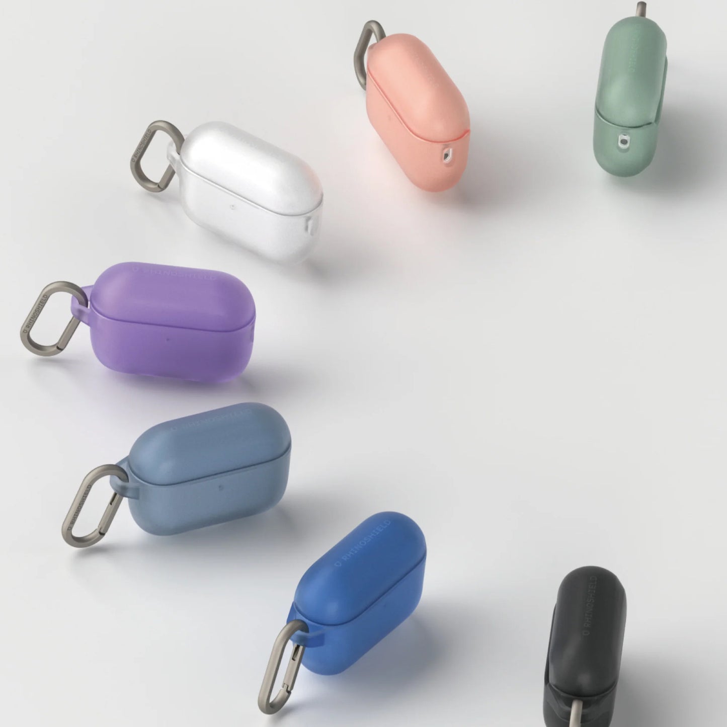 Rhinoshield Airpods Pro 2 Case - Shockproof Protective Case with Carabiner