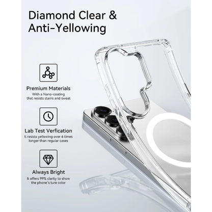 Raptic Air Clear Magnetic Phone Case for Samsung Galaxy S26 Ultra