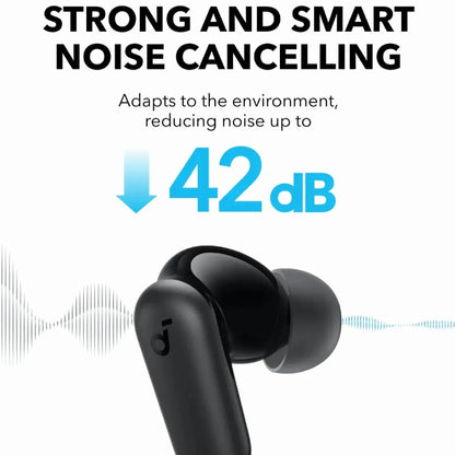 SOUNDCORE R50I NC By Anker Noise Cancelling Wireless Bluetooth Earbuds